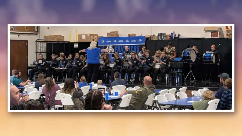 Stryker Band Entertains Crowd At Tailgate Party