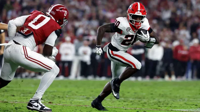 No. 2 Georgia Earns First Regular-Season Win At No. 6 Alabama Since 2007