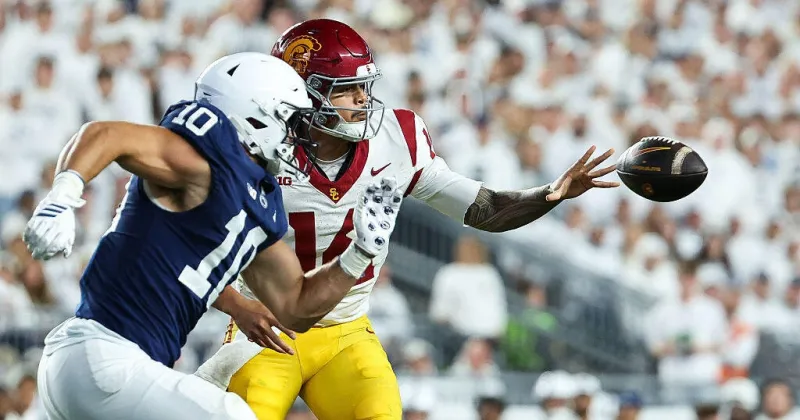 Jayden Maiava leads No. 19 USC past Penn State 31-23