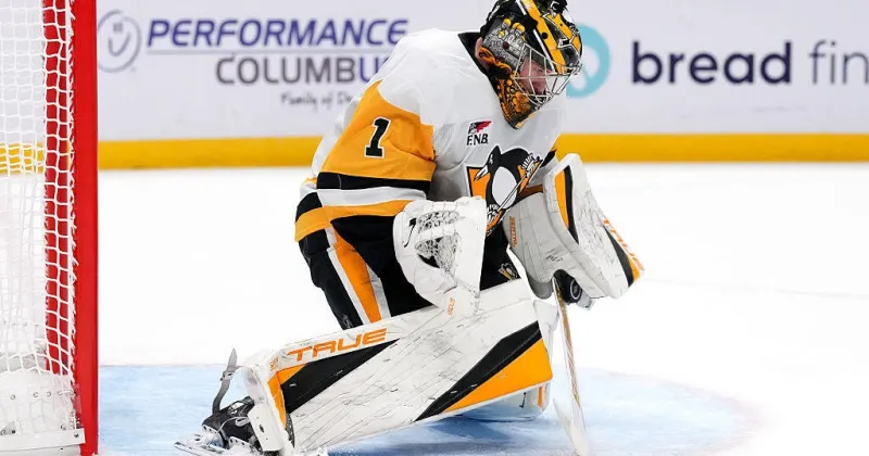 Penguins rookie goaltender Sergei Murashov shines despite shootout loss in Columbus