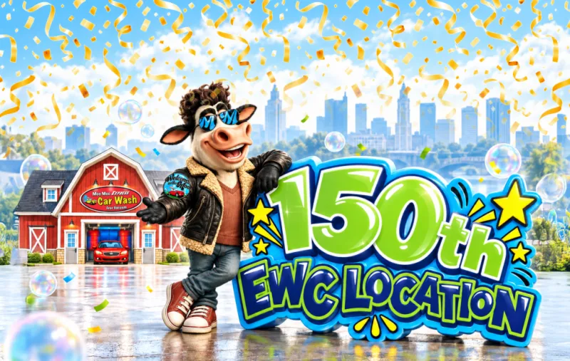 Express Wash Concepts Celebrates Milestone 150th Location With Moo Moo Express Grand Opening in Columbus