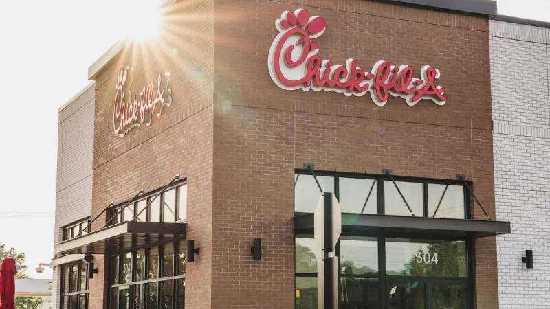Chick-fil-A opens new Athens spot with free food for cow-dressed guests