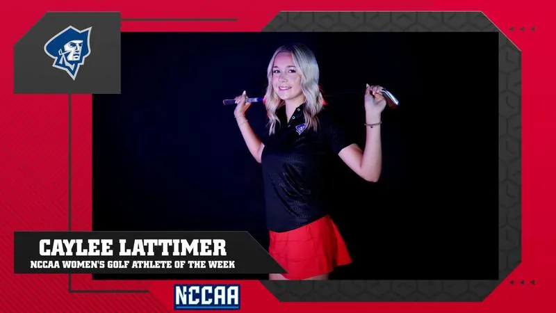NCCAA Names Caylee Lattimer Athlete of the Week
