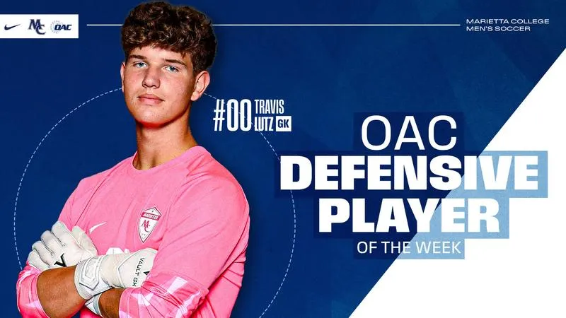 Lutz named OAC Defensive Player of the Week