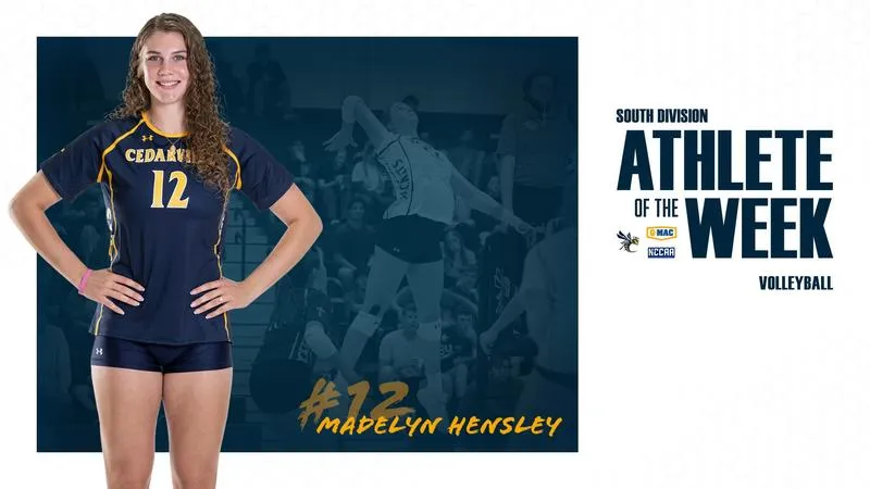 Hensley labeled G-MAC, NCCAA Athlete of the Week
