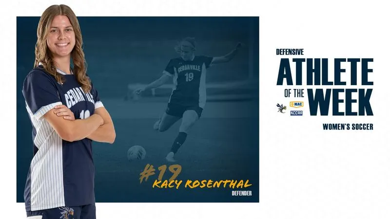 Rosenthal sweeps G-MAC, NCCAA Defensive AOW awards