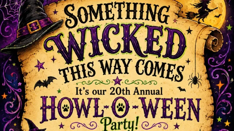 Howl-O-Ween Event to Feature Pet Costumes, Raffle
