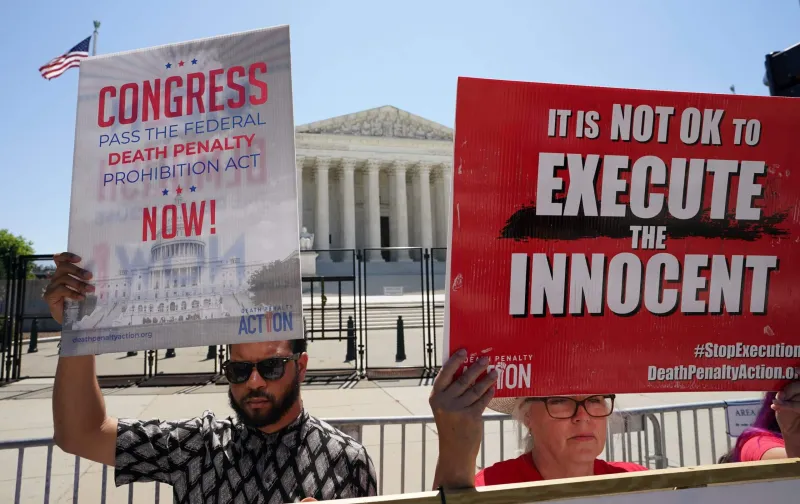 Capital punishment is ambiguously inadmissible