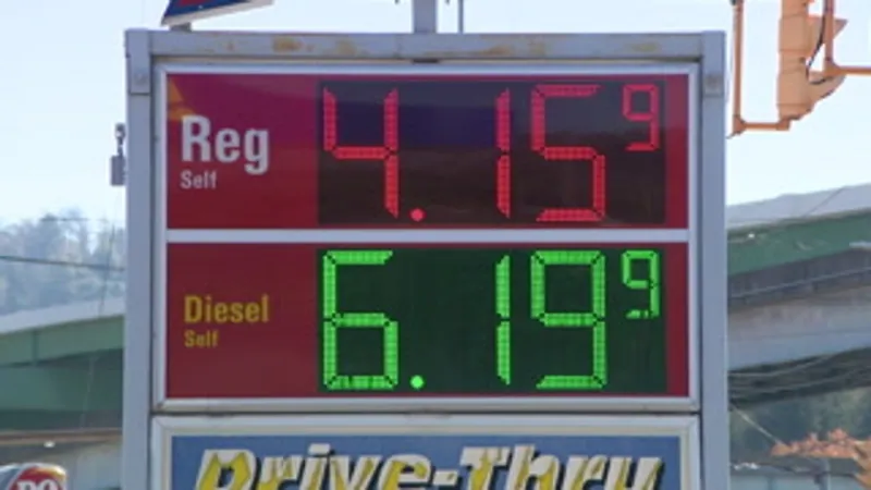 West Virginia gas stations call for gas tax relief as drivers cross into Ohio
