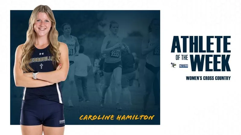 NCCAA names Hamilton its WXC Athlete of the Week