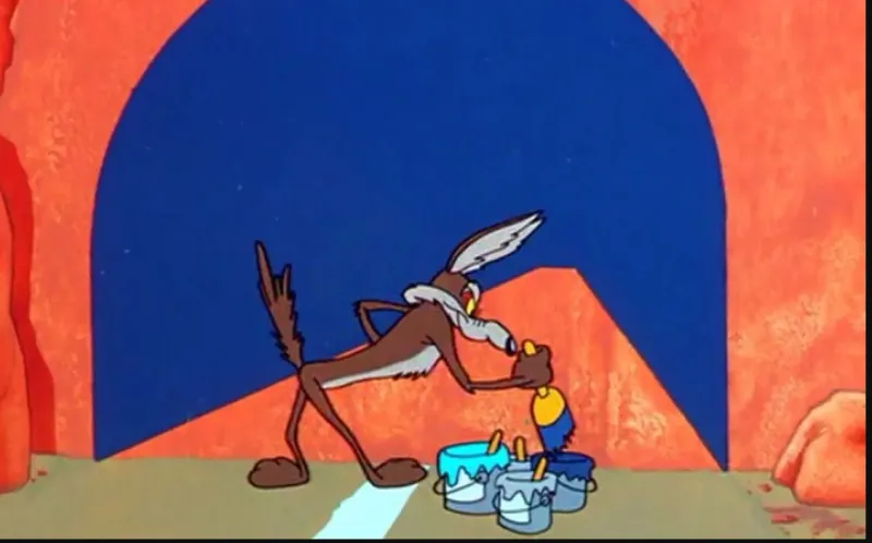 The Painted Tunnel Was Never Meant to Fool the Wall