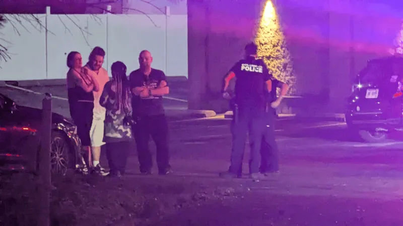 Two injured after stabbing at north-side strip club