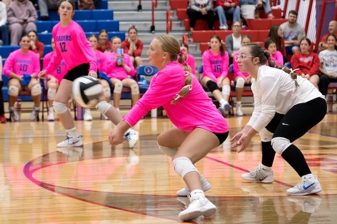 Lady Raiders Battle Tough Tinora Squad in Three-Set Setback at The Palace