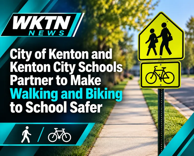 City of Kenton and Kenton City Schools Partner to Make Walking and Biking to School Safer