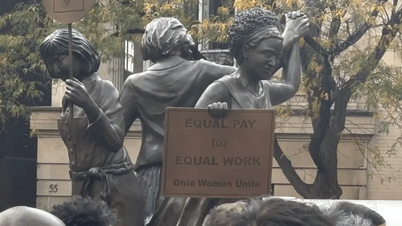 Ohio Women's Monument unveiled at Statehouse honoring generations of leaders