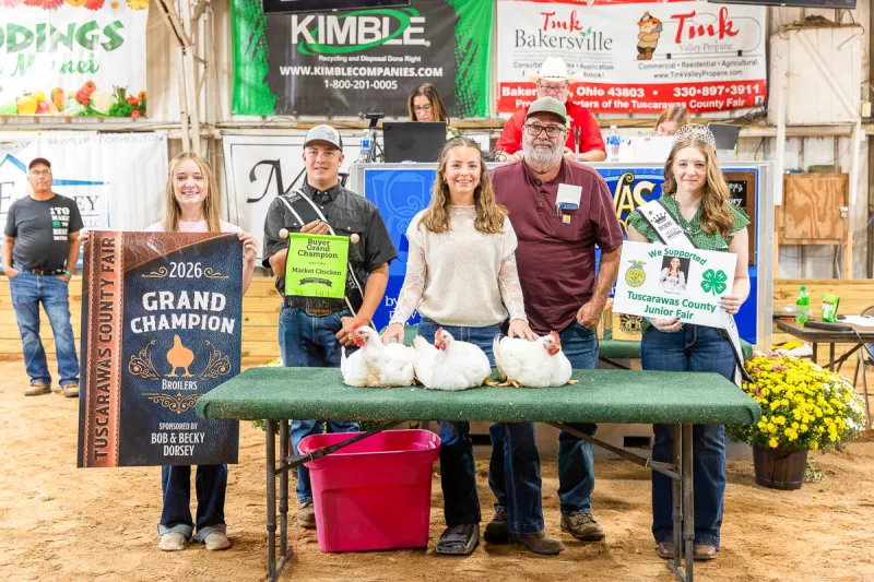 Tuscarawas County Fair Junior Fair Livestock Sale