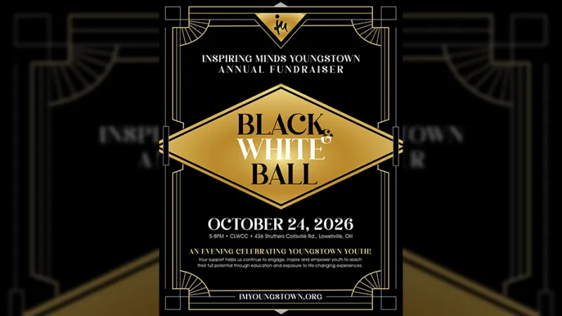 Inspiring Minds Youngstown Plans Black & White Ball