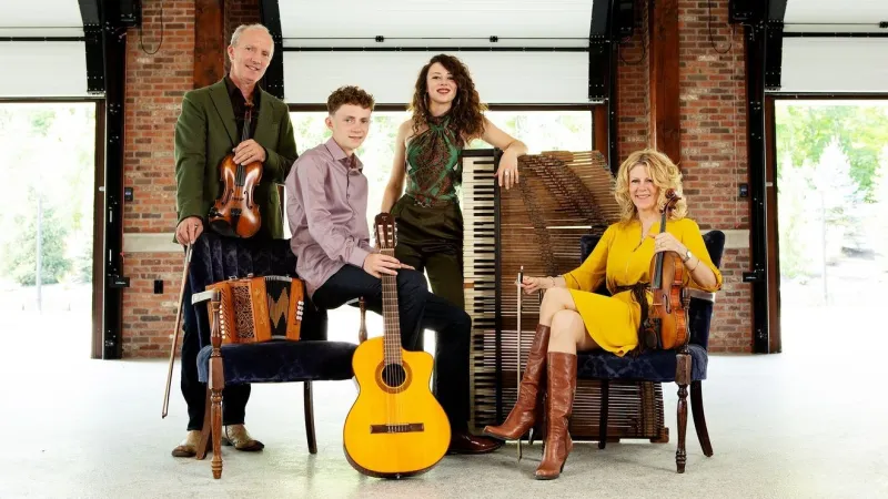 A family quartet brings Celtic fiddle performance to the Southern Theatre