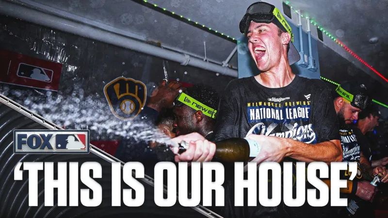 Inside The Brewers' NL-Pennant Winning Clubhouse