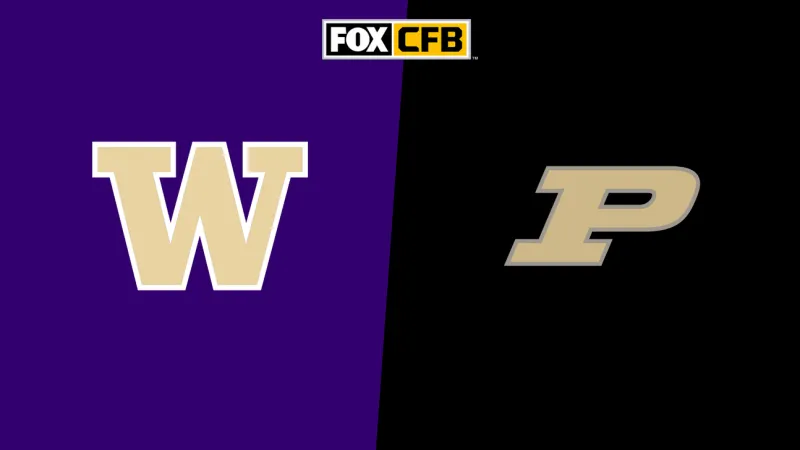 How to Watch Washington vs. Purdue: TV Channel, Live Stream, Time