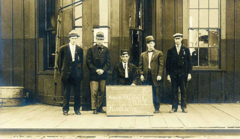 Historic Reflection: 1909 -- Kunkle Depot
