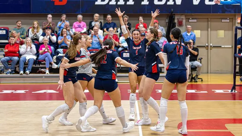 Volleyball Wins In Five Over George Washington