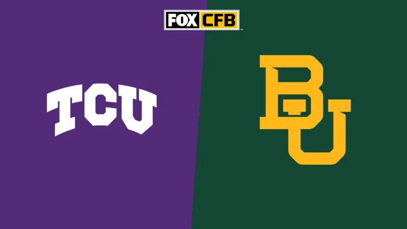 How to Watch TCU vs. Baylor: TV Channel, Live Stream, Time