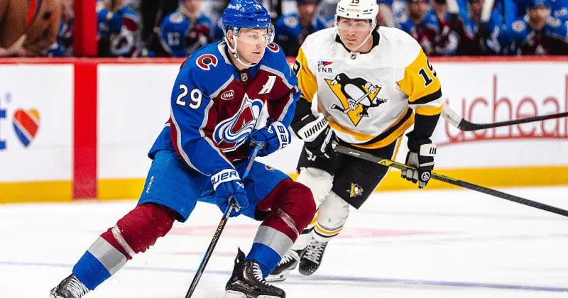 Penguins' 2-goal lead erased by Nathan MacKinnon and Avalanche, lose 5-2 in Colorado