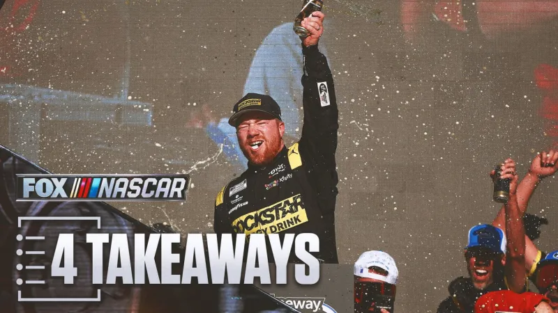 4 Takeaways From Tyler Reddick's Pivotal Win, Kyle Larson's Woes At Phoenix