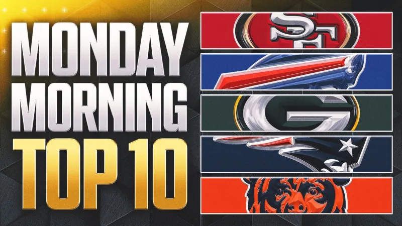 Monday Morning NFL Top 10 Rankings: Fantastic QB Play Elevates Bears, Packers, Patriots