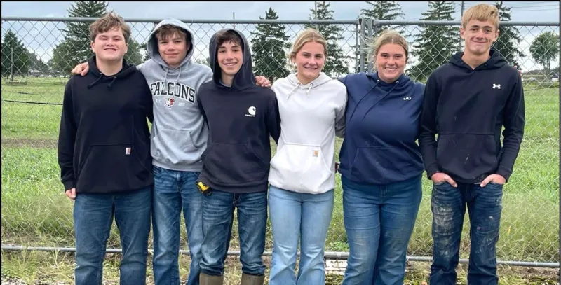Evergreen FFA Competes In County & District Soils