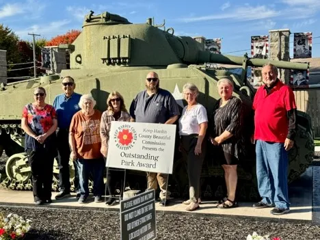 Dunkirk Field of Honors Receives Inaugural Outstanding Park Award