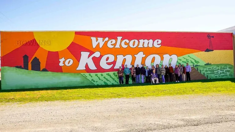 Kenton Mural Project Celebrated at Hillcrest Lanes Ceremony