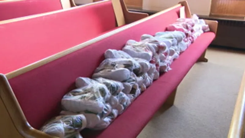 The Ark community coat drive aims to help kids in need with new coats, shoes