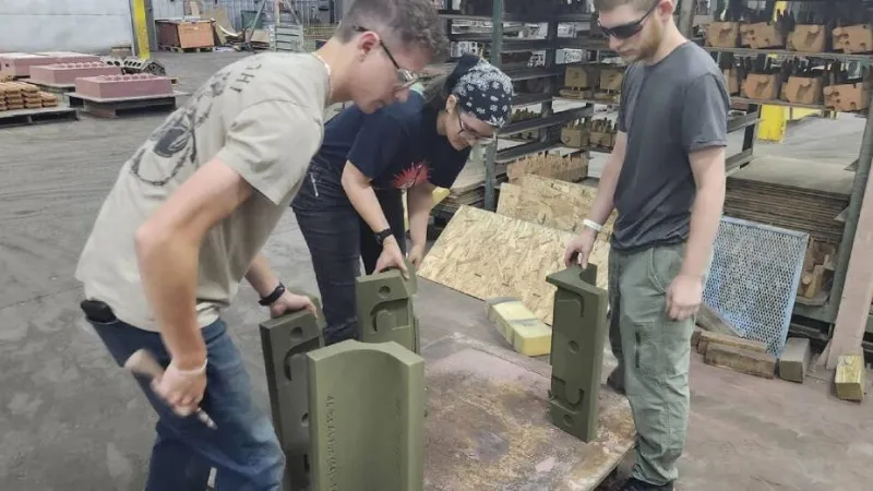 YSU Foundry Society Helps Engineering Tech Class
