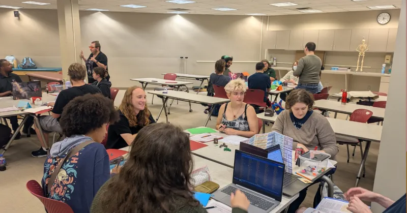 Sinclair students find community through Dungeons and Dragons
