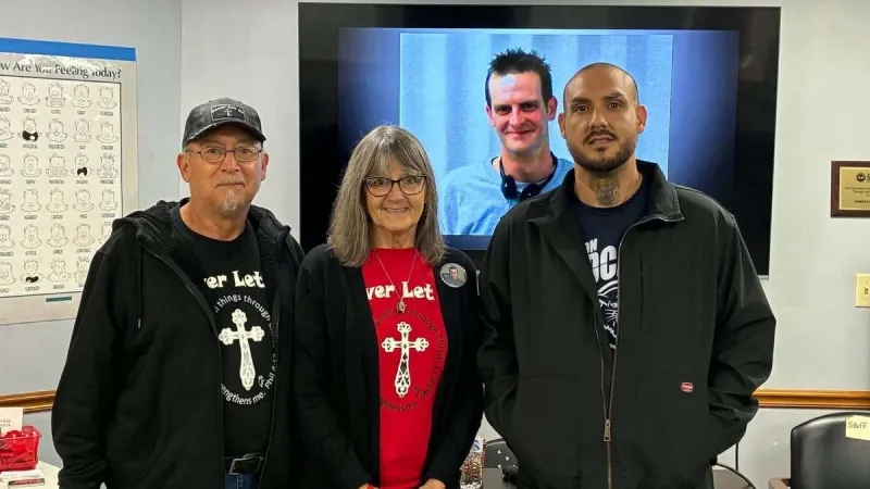 Never Let Go Ministries Shares Story At Napoleon Renewal Center