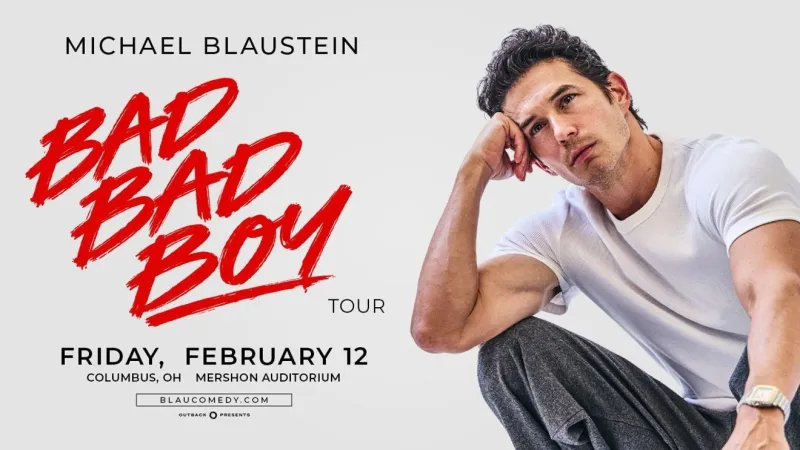 Michael Blaustein brings 'Bad Bad Boy' comedy tour to Columbus in 2027