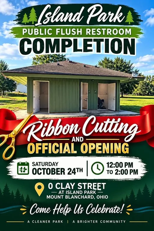 Island Park to Celebrate Opening of New Restroom Facilities on Oct. 24
