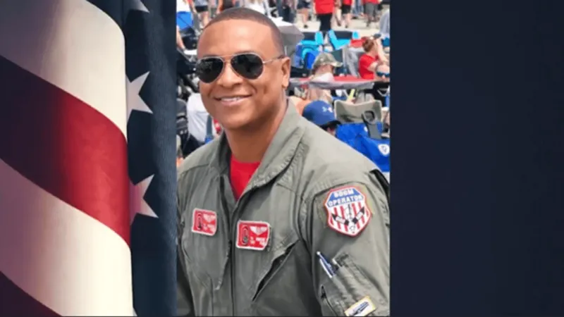 Street sign at Plymouth and Weyant honors Master Sgt. Tyler Simmons