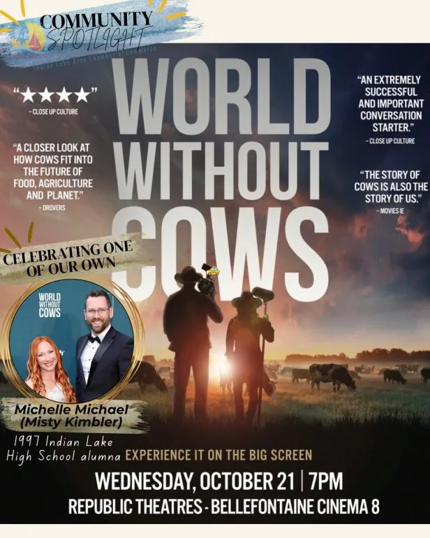 'World Without Cows' Documentary Showing Tonight in Bellefontaine