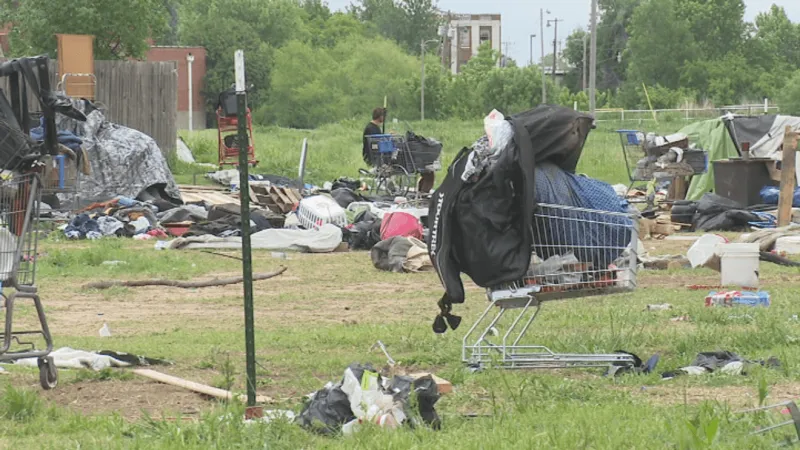 Norman clears second homeless camp in under a month, this time at Frances Cate Park