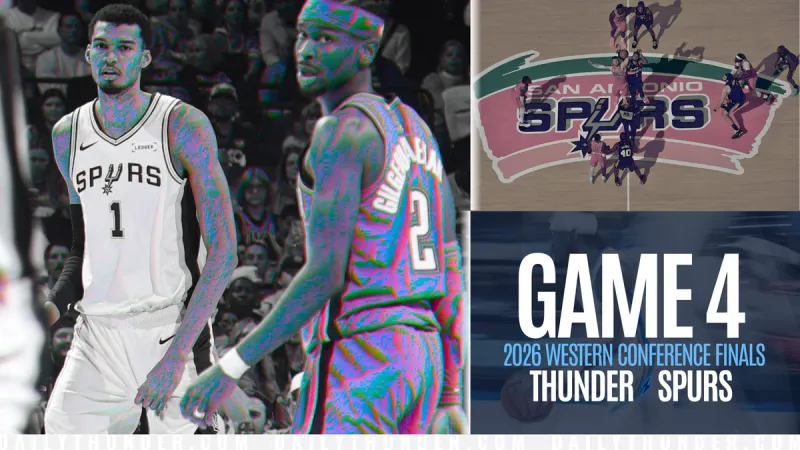Spurs Stifle Thunder, Get Even: The Day After Report