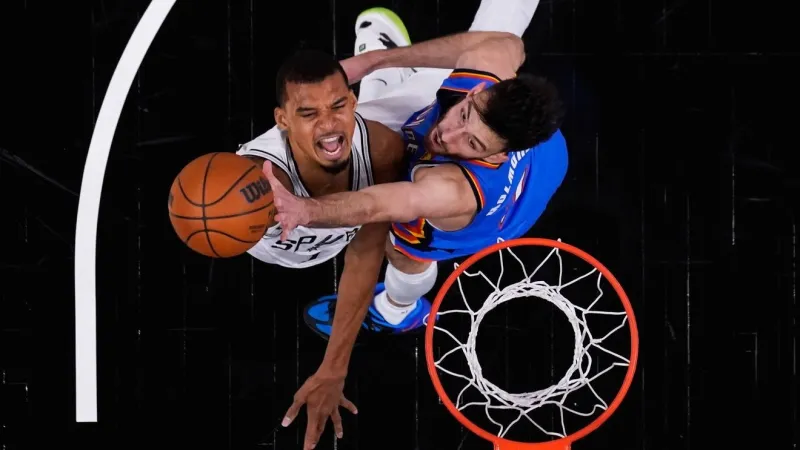 OKC Thunder, Spurs meet in Game 5 of West finals with series tied 2-2