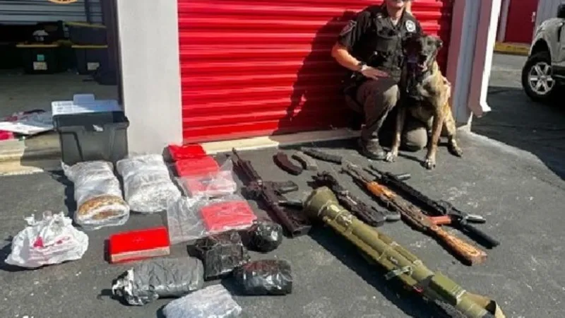 Oklahoma man sentenced for rocket launcher, 14 pounds of meth