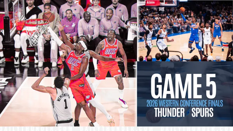 Thunder Light Up Scoreboard, Spurs: The Day After Report