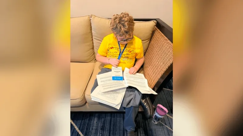 Owasso fourth grader tests his knowledge against students from around the world