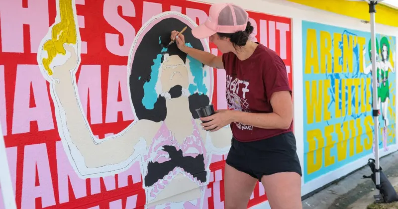 Photos: Habit mural festival in Tulsa's Pearl District