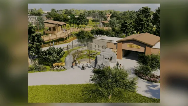 Tulsa City Council considers funding for proposed Tulsa Zoo African Wilds exhibit