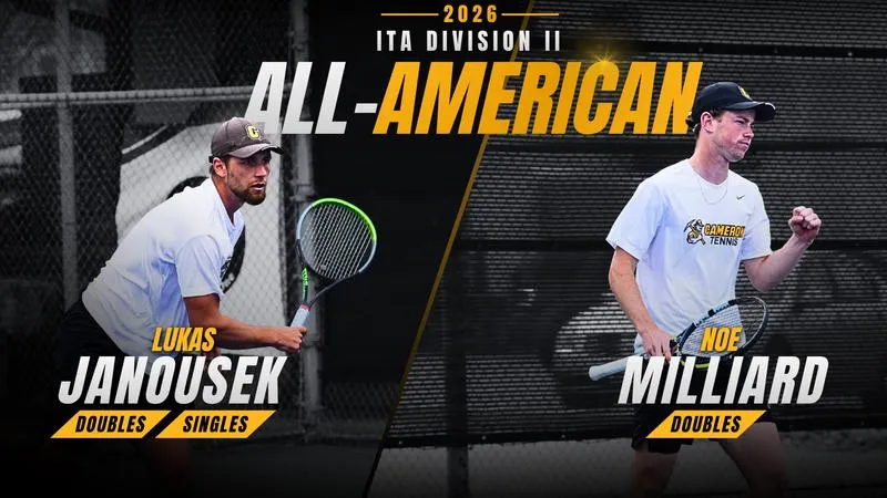 Janousek and Milliard Earn ITA All-American in Doubles, Janousek Earns ITA All-American in Singles